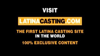 Latina cutie ends casting with hard anal after blowing the agent&rsquo;s big dick