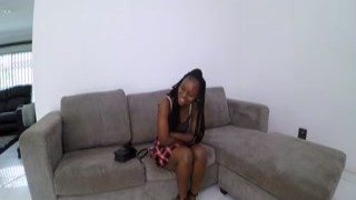 Kenyan teen cutie banged real hard by big white dick at fake casting call