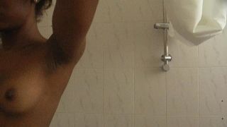 Teeny black going wild in the shower virgin na puke