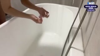 CuddliesAl - Having Fun in the Shower After College Cla