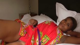 OUCH! Native African Babe Takes Hard Painal In Casting